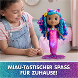 DREAMWORKS GABBY'S DOLLHOUSE – Sing & Shine Meerjungfrau Gabby, 35 cm große Puppe mit Licht- und Soundeffekten, sricht Deutsch, für Kinder ab 3 Jahren