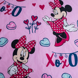 Pościel Disney, Minnie Mouse Pink Baby, 100% bawełna Pościel zapinana na zamek - Kids Naty Shop