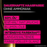 Garnier Olia Hair Color 6.0 Jasny Brąz + True Treasures Kuracja naprawcza (340ml) do włosów zniszczonych - koloryzacja bez amoniaku, naturalne oleje, pokrycie siwych włosów, miód i wosk pszczeli, mniej łamliwości Farba do włosów Naty Shop