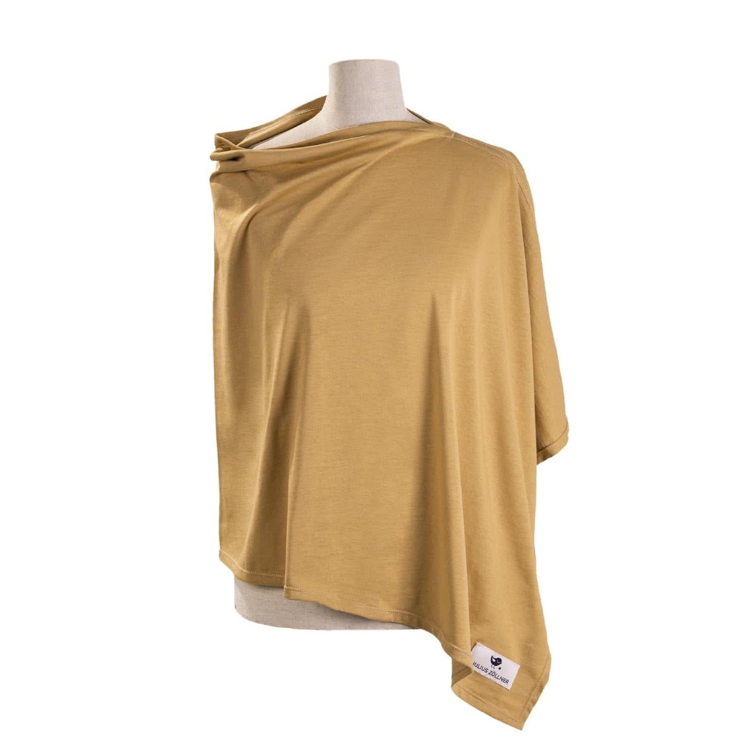 Julius Zöllner Stilltuch Aus 100 Prozent Jersey-Baumwolle, OEKO-TEX STANDARD 100, Made in Germany, Uni Tan Akcesoria Żywność i karmienie piersią Baby Naty Shop Uni Cinnamon