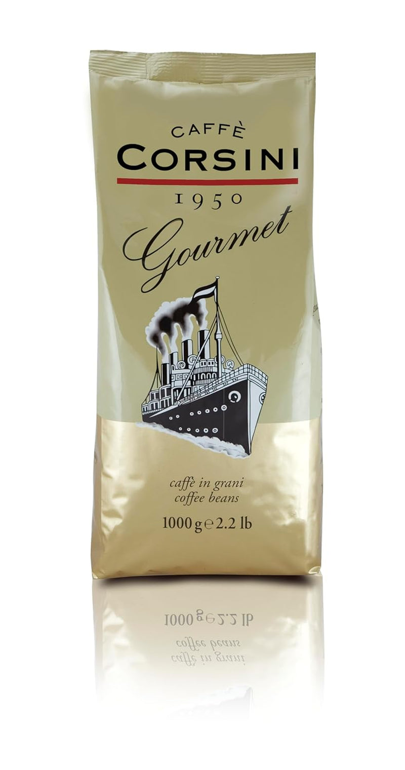 Caffè Corsini - Zestaw Aromatische Kaffeebohnen Der Perfekte Morgen, Ausgewählter Kaffee, 2x500g + 1Kg Zestaw Gesamtes 2Kg