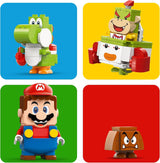 LEGO Super Mario Adventure z interaktywnym Mario, zestaw wózka młodszego klauna, zabawka Yoshi, prezent Nintendo dla chłopców, dziewcząt i graczy w wieku od 6 lat 71439 Zestawy do budowania Besuche w sklepie LEGO