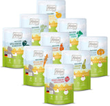 MjAMjAM - Premium Nassfutter für Katzen - Pudełko Chicks & Friends, pakiet 9 sztuk (9 x 300 g), getreidefrei mit extra Fleisch