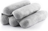 Innovagoods® 5-modułowa, wielofunkcyjna, ergonomiczna poduszka rurkowa, składana, solidna i trwała, aksamitna konstrukcja, materiał bawełna/PP, idealna do biura, domu, telepracy, samochodu. Poduszki standardowe Naty Shop Tytuł domyślny