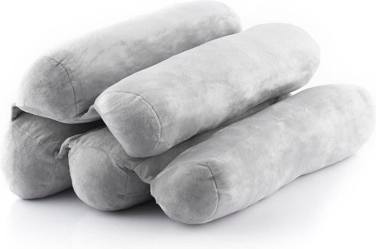 Innovagoods® 5-modułowa, wielofunkcyjna, ergonomiczna poduszka rurkowa, składana, solidna i trwała, aksamitna konstrukcja, materiał bawełna/PP, idealna do biura, domu, telepracy, samochodu. Poduszki standardowe Naty Shop Tytuł domyślny