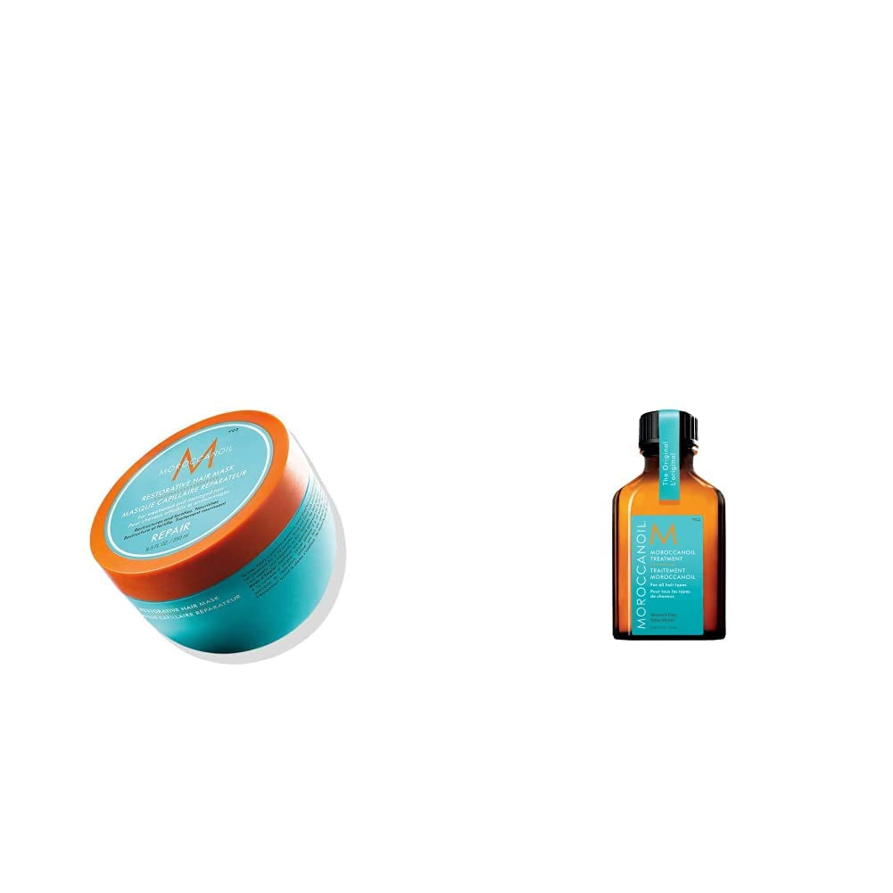 Moroccanoil Maska wzmacniająca włosy Naty Shop Maska do włosów 250 ml (1 opakowanie) Oryginalne opakowanie kuracji 25ml