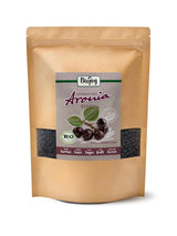 Biojoy organiczne owoce aronii (1kg), suszone i całe (Aronia melanocarpa) Produkty suszone Naty Shop 1kg (1 opakowanie)