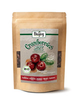 Biojoy ekologiczna żurawina suszona (1kg), żurawina słodzona syropem jabłkowym Produkty suszone Naty Shop 250 G