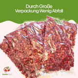 biolla food całe suszone truskawki 0,5 kg, 100% naturalne. Zdrowe przekąski dla dzieci. Idealny do koktajli, musli owsianych, herbaty i owsianki. Długi okres przydatności do spożycia. WEGAŃSKA, BEZGLUTENOWA, SUROWA ŻYWNOŚĆ Naty Shop Produkty suszone