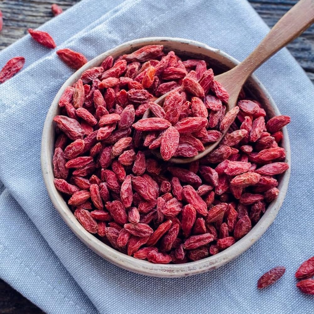 '- Naturalne jagody goji (350g) - Suszone Naty Shop produkty suszone
