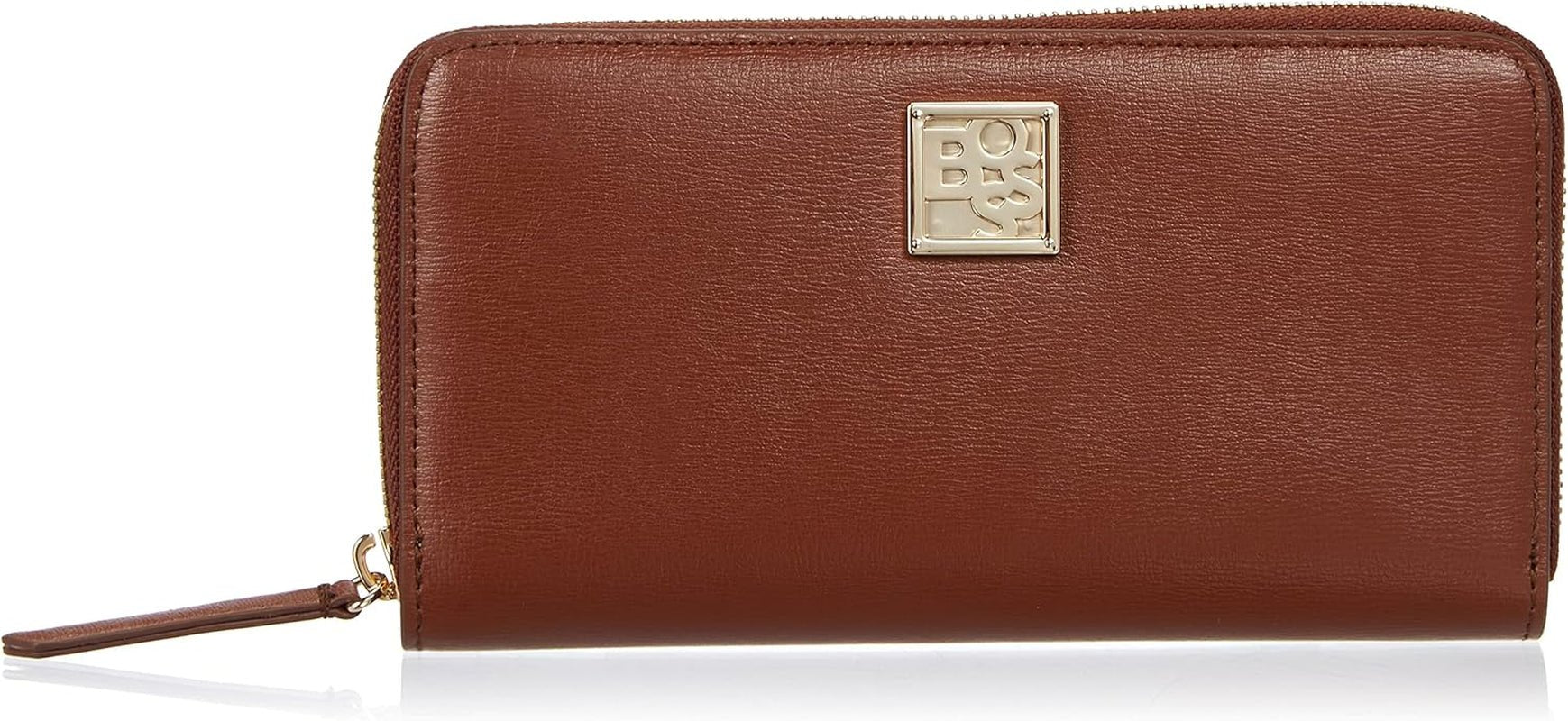 Portfel damski BOSS Blanca Ziparound-n Portfel damski Naty Shop Open Brown242 Jeden rozmiar pasuje do wszystkich