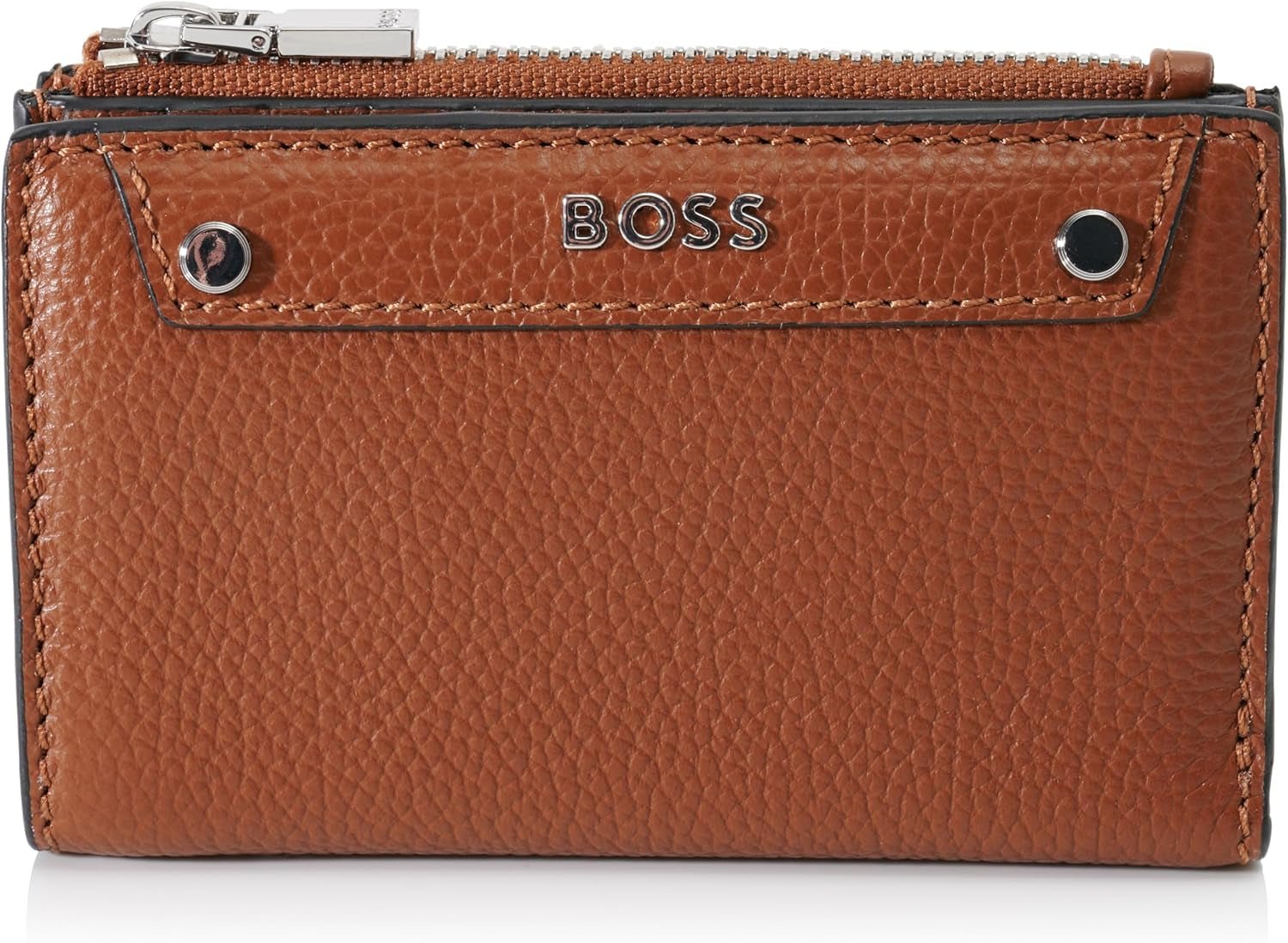 BOSS Ladies Ivy Flap Card Holder Portfel damski Naty Shop Medium Brown215 Jeden rozmiar pasuje do wszystkich