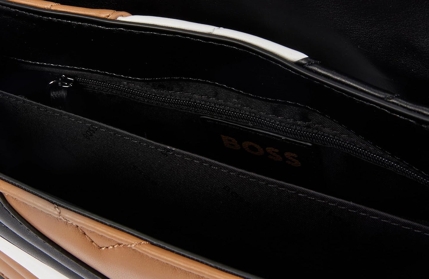 BOSS Evelyn Shoul. Bag-IC Damska torba na ramię, średni beż 261 Torby damskie Naty Shop
