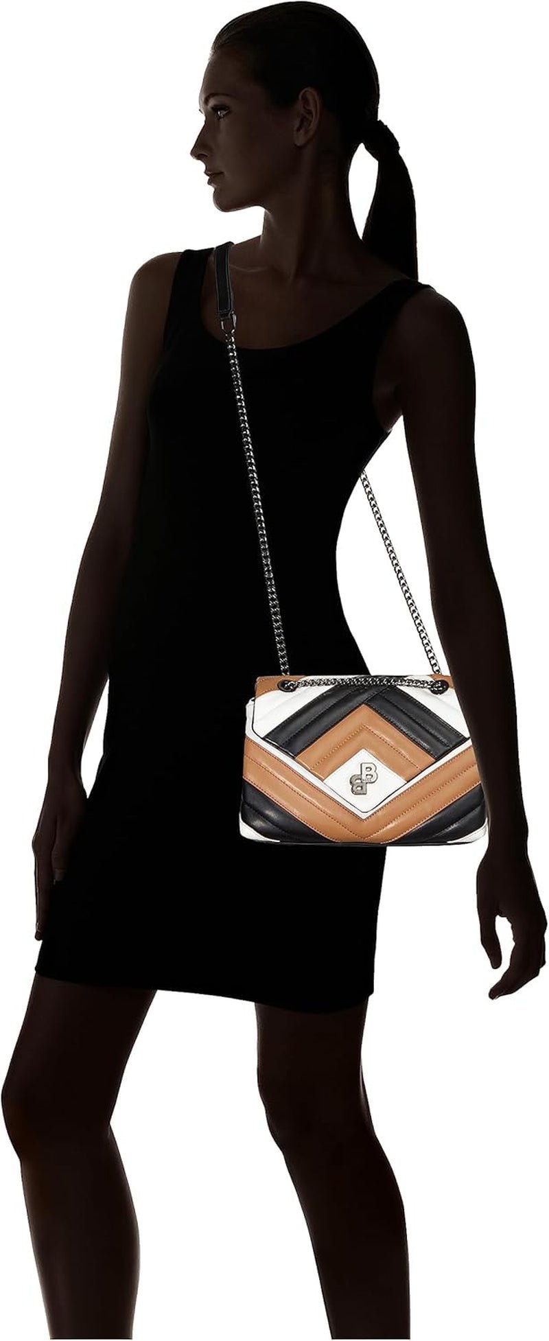 BOSS Evelyn Shoul. Bag-IC Damska torba na ramię, średni beż 261 Torby damskie Naty Shop