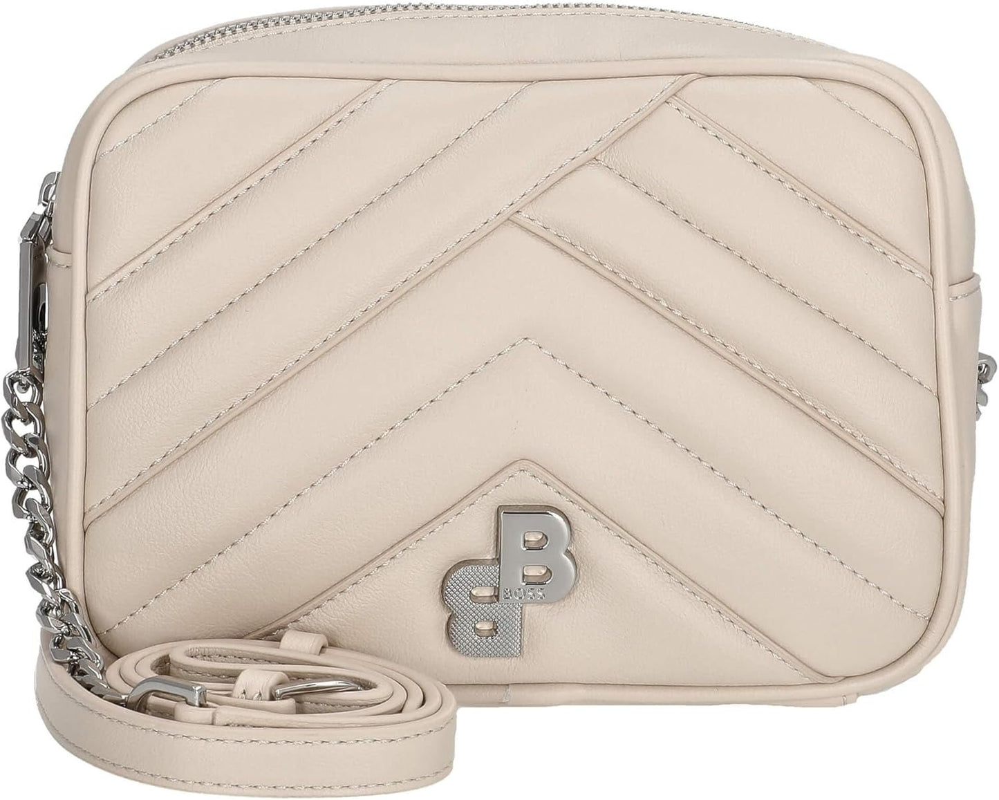 BOSS Evelyn Zip Crossb.n. Naty Shop Damskie torby na ramię, średni beż269