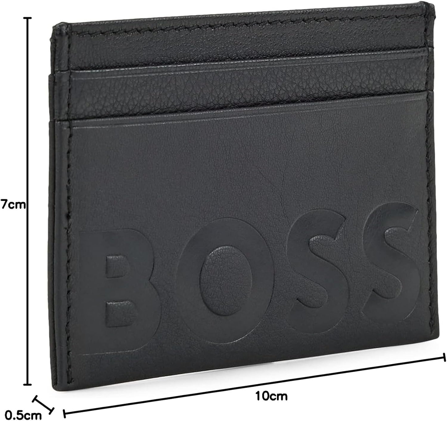 Etui na karty męskie Big Bb_s BOSS Hugo, czarne1, portfel męski ONESI EU Naty Shop