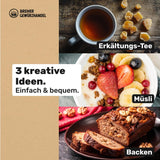 Bremer Gewürzhandel imbir, kawałki suszonych owoców przyprawione, aromatyczne, ostre, niesiarkowane, 1kg Produkty suszone Naty Shop