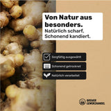 Bremer Gewürzhandel imbir, kawałki suszonych owoców przyprawione, aromatyczne, ostre, niesiarkowane, 1kg Produkty suszone Naty Shop