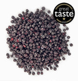BRIX Borówki Liofilizowane | Borówki naturalne, suszone 95 g | Nagroda Great Taste dla suszonej żurawiny | Bez GMO, bezglutenowe, wegańskie, z witaminami Naty Shop Produkty suszone