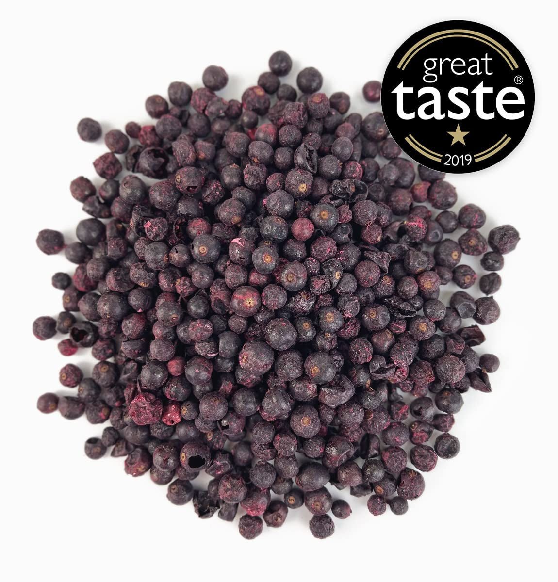 BRIX Suszone czarne porzeczki | Suszone czarne porzeczki 105 g | Great Taste Award, suszone czarne porzeczki | Bez GMO, bezglutenowe, wegańskie, z witaminami Naty Shop Produkty suszone
