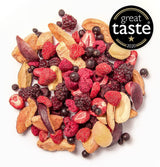 BRIX owoce liofilizowane | Naturalna mieszanka suszonych owoców 115g | Nagroda Great Taste dla suszonych owoców | Bez GMO, bezglutenowe, wegańskie, z witaminami Naty Shop Produkty suszone