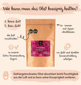 BRIX Suszone Maliny | Malina naturalna liofilizowana 85 g | Nagroda Great Taste dla suszonych owoców | Bez GMO, bezglutenowe, wegańskie, z konserwowanymi witaminami Naty Shop Produkty suszone