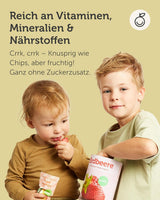 BUAH® Ananas liofilizowany | Chipsy ananasowe jako przekąska lub do musli i deserów | Idealny zamiennik słodyczy | Wegańskie i bez dodatku cukru | 100% owoców liofilizowanych | 200 g Naty Shop produkty suszone
