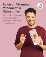 BUAH® Figi liofilizowane | Chipsy figowe Jako przekąska, do musli i deserów | Idealny zamiennik słodyczy | Wegańskie i bez dodatku cukru | 220g Naty Shop produkty suszone