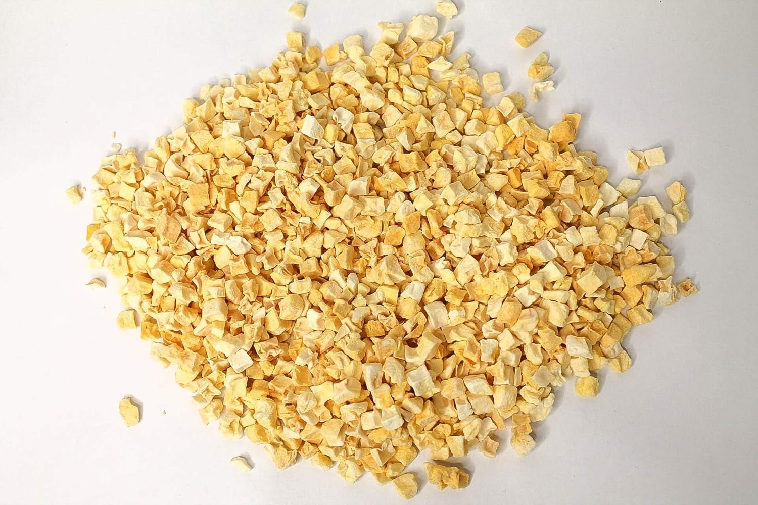 Kawałki mango liofilizowane 100g - Owoce liofilizowane - Owoce suszone liofilizowane - Mango suszone - Idealne do przekąsek, wypieków, musli, koktajli i deserów Produkty suszone Naty Shop