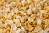Kawałki mango liofilizowane 100g - Owoce liofilizowane - Owoce suszone liofilizowane - Mango suszone - Idealne do przekąsek, wypieków, musli, koktajli i deserów Produkty suszone Naty Shop