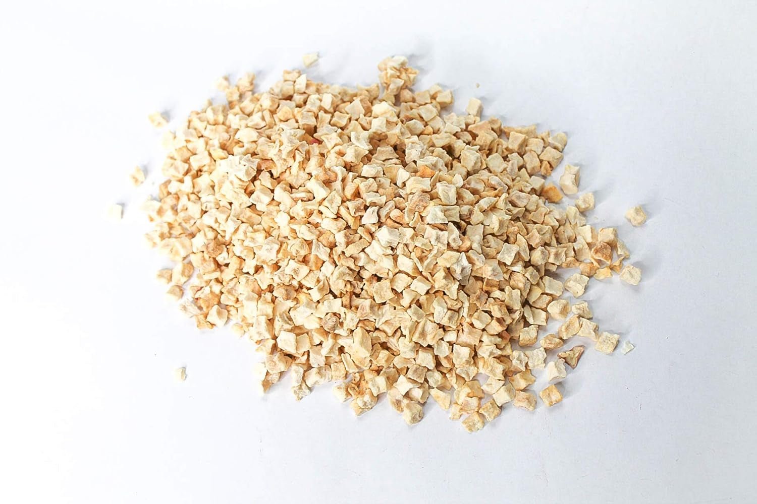 Kawałki jabłek liofilizowanych 100g - Owoce liofilizowane - Owoce suszone liofilizowane - Jabłka suszone - Idealne do pieczenia, dekoracji ciast, przekąsek, musli i deserów Produkty suszone Naty Shop