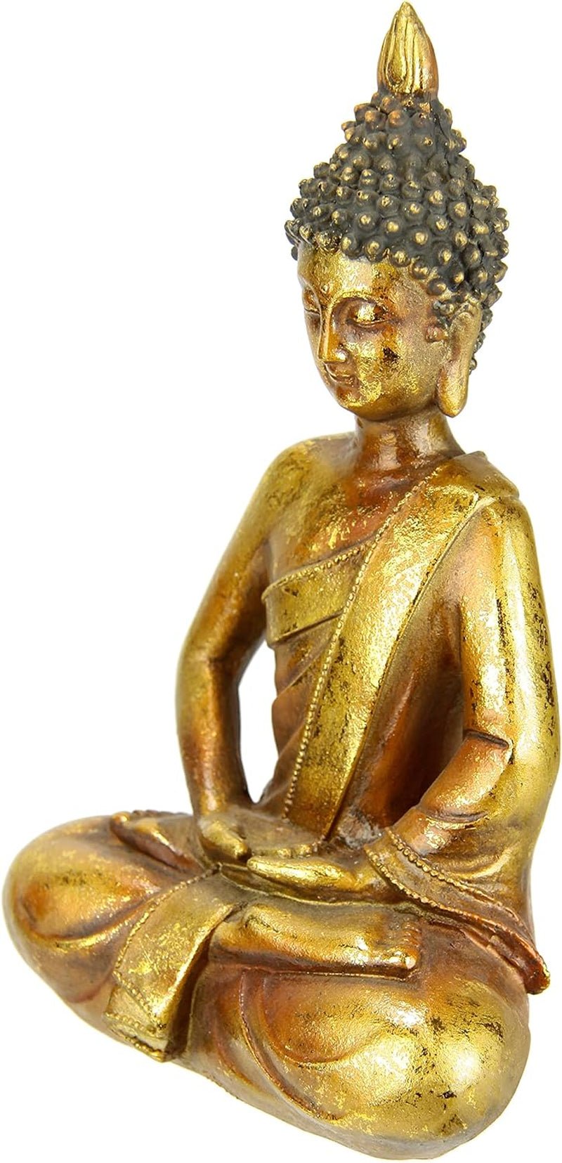 Postać Buddy medytować siedząca statua figurki rzeźba popiersie statua ozdoba Postać Buddy dekoracja Feng Shui ogród taras dekoracja balkonu statua Buddy akcesoria domowe rzeźba Buddy figura ogrodowa statuetki i rzeźby Naty Shop