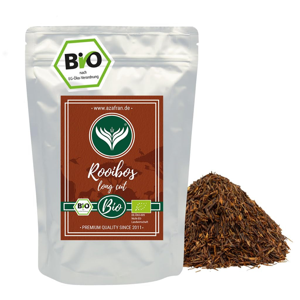 Azafran BIO Rooibos herbata sypka - Naturalna herbata rooibos 500 g