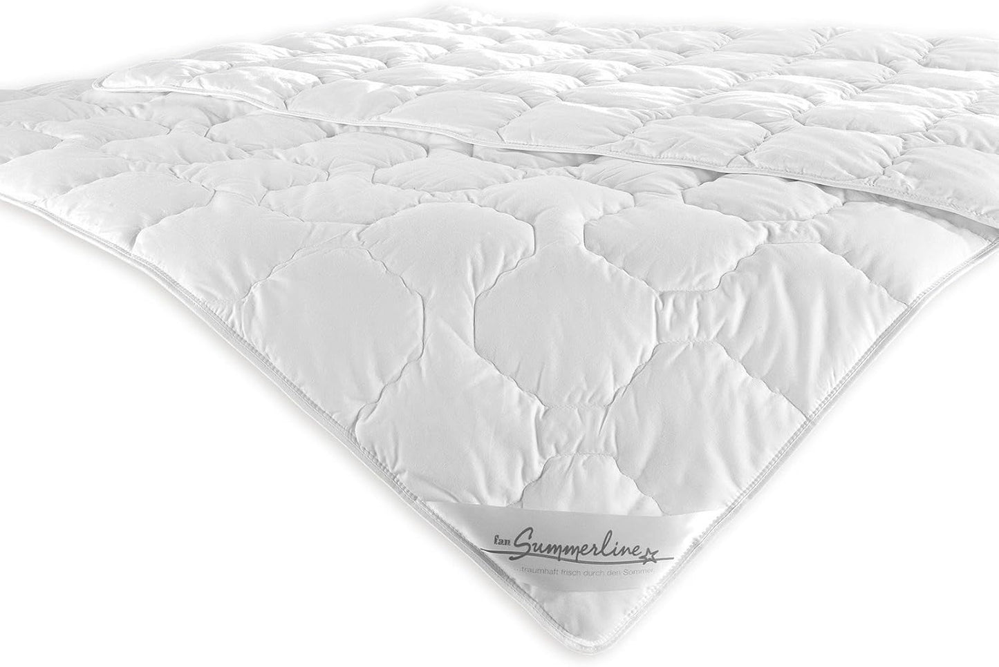 Frankenstolz F.A.N. Wash Cotton - Kołdra letnia, 155X220 cm, bardzo duża Kołdry i kołdry Naty Shop Biały 135 X 200 cm