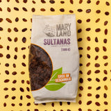 Maryland Sultanas, Rodzynki suszone, naturalnie słodkie, bez dodatku cukru - bez konserwantów, 1 Kg Produkty suszone Naty Shop