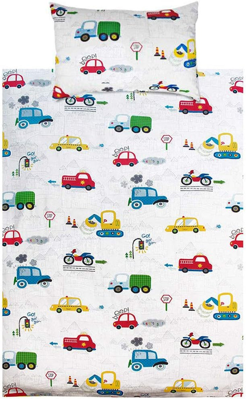 Pościel dla dzieci chłopięca w różne wzory, 100% bawełna Pościel - dziecięca Naty Shop Auto 100 X 135 cm
