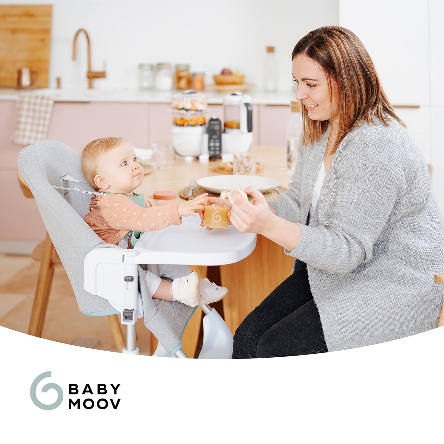 Babymoov ISY BOWLS Pojemniki na żywność dla niemowląt wykonane z wytrzymałego, odpornego na temperaturę szkła - do przechowywania/zamrażania żywności dla niemowląt, 6x 250ml + 3x 120ml Pudełka do przechowywania żywności Naty Shop