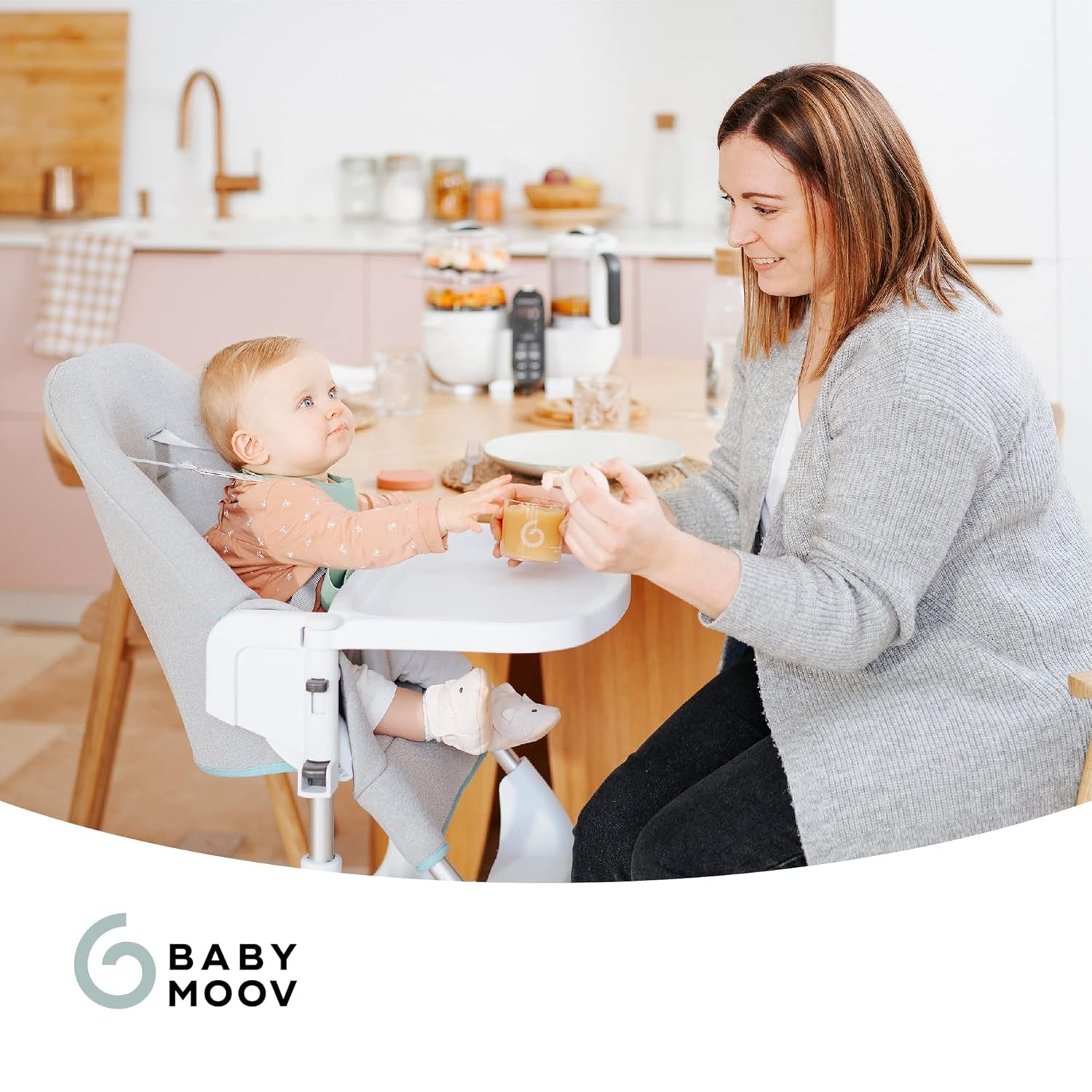 Babymoov ISY BOWLS Pojemniki na żywność dla niemowląt wykonane z wytrzymałego, odpornego na temperaturę szkła - do przechowywania/zamrażania żywności dla niemowląt, 6x 250ml + 3x 120ml Pudełka do przechowywania żywności Naty Shop