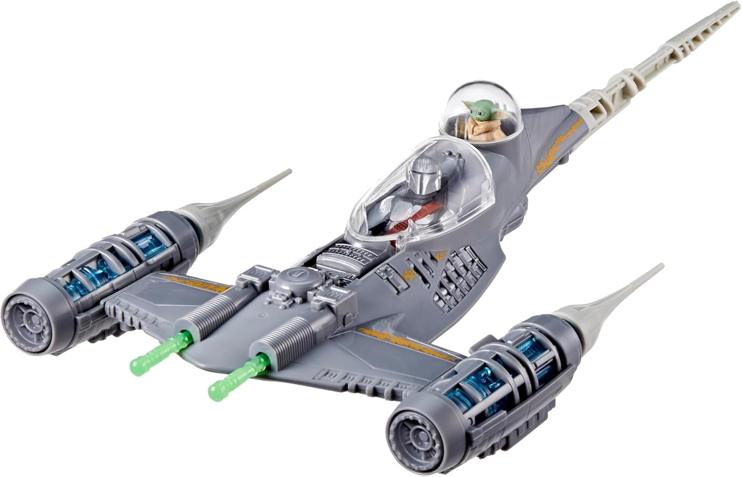 Star Wars Epic Hero Series N-1 Starfighter of the Mandalorian, duże figurki i ekscytujące akcesoria do ekscytujących manewrów, ekscytujące figurki na prezenty Sklep Naty