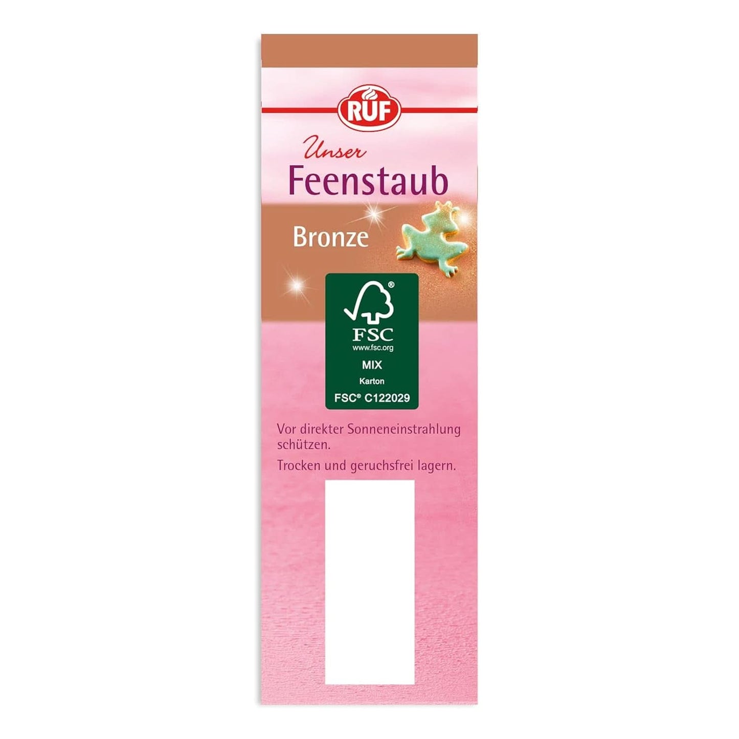 RUF Fairy Dust Jadalny pył brokatowy w butelce ze sprayem z pompką 10 gramów Posypka Naty Shop