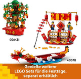 LEGO Kasztan Dzwonnik, zestaw do budowania dla 9 lat, prezent na Księżycowy Nowy Rok dla chłopców i dziewcząt, zestaw do odgrywania ról, dekoracje świąteczne, dekoracje domu, dekoracje stołu 40648 Zestawy do budowania Besuche w sklepie LEGO