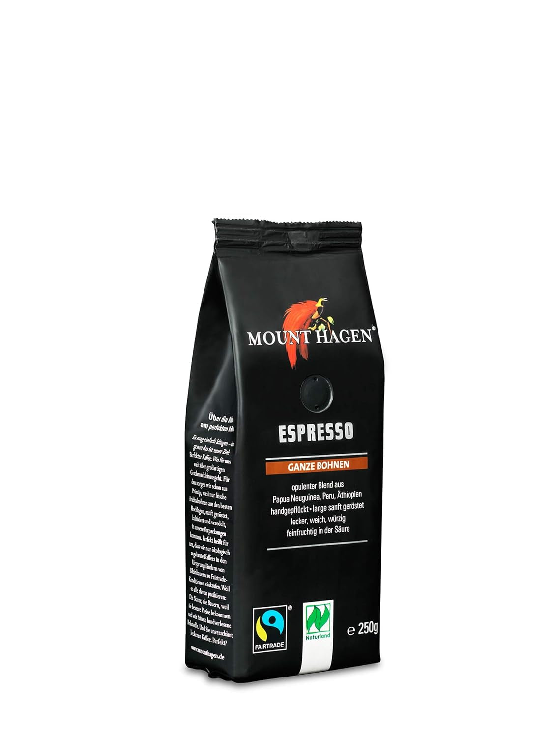 Organiczne espresso FT Naturland, 250 g całych ziaren