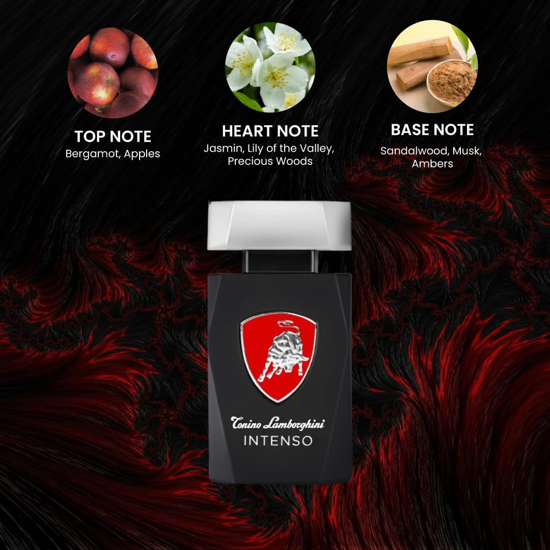 Tonino Lamborghini Intenso for Men 4,2 uncji EDT Spray Naty Shop Produkty do rozczesywania włosów