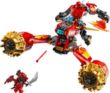 LEGO NINJAGO Mech Jeźdźca Burzy Kaia — Latający motocykl z trzema minifigurkami — Mech z ruchomą głową, rękami i nogami — Zabawka do budowania — Prezent dla chłopców i dziewcząt w wieku 7+ 71830 Zestawy do budowania Besuche den LEGO-Store