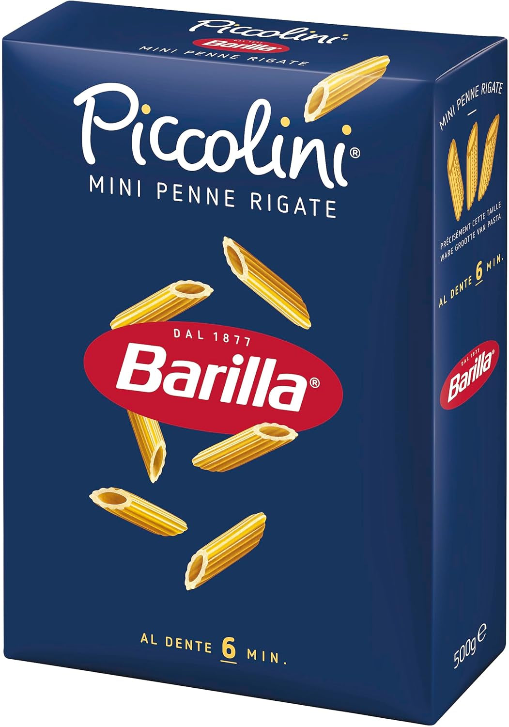 Makaron Barilla Piccolini Mini Penne Rigate, 500g