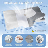 IDEA Poduszka Poduszka Memory Foam, Poduszka Ergonomiczna Poduszka Ortopedyczna Na Ból Szyi, Poduszka do Spania Na Boczne Bóle Pleców i Brzucha, Poduszka Pod Szyję Poduszka Przeciw Chrapaniu dla Dorosłych Poduszki Ortopedyczne Szyjki Naty Shop