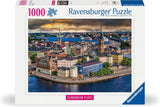 Ravensburger Puzzle skandynawskie miejsca 12000114 - Sztokholm, Szwecja - 1000 elementów puzzle dla dorosłych i dzieci powyżej 14. roku życia Puzzle Naty Shop