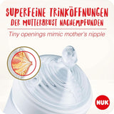 Ręczny laktator NUK Nature Sense | Zestaw do karmienia z ręcznym laktatorem, butelkami i wkładkami laktacyjnymi Ultra Dry Comfort | 6 sztuk żywności dla niemowląt i akcesoriów do karmienia piersią Naty Shop