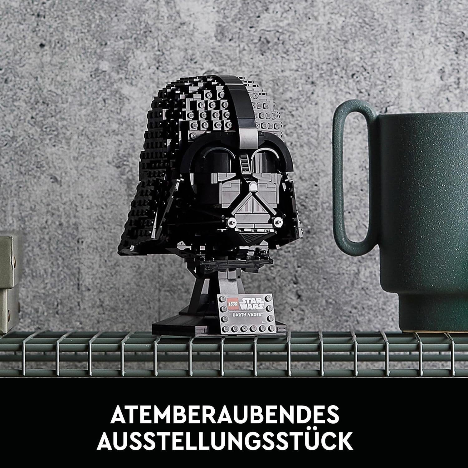 LEGO Star Wars Zestaw do budowania hełmu Dartha Vadera dla dorosłych, pomysł na prezent dla mężczyzn, kobiet, dla niego lub dla niej, model kolekcjonerski do zbudowania i wystawienia 75304 zestawy do budowania Besuche w sklepie LEGO