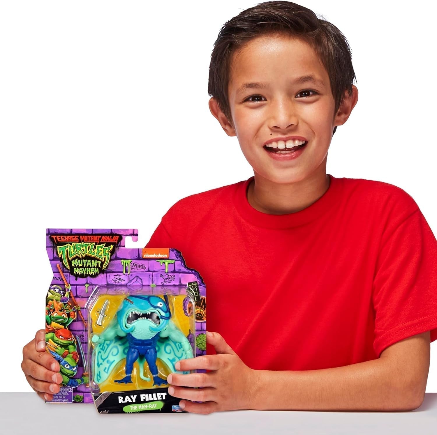 MŁODZIEŻOWE ŻÓŁWIE NINJA - Figurka podstawowa Ray Filet Figurki Naty Shop